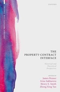 Enlarge image Cover: The Property-Contract Interface - Oxford University Press