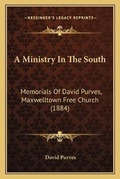 Cover: A Ministry In The South - Kessinger Publishing