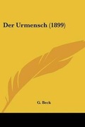 Cover: Der Urmensch (1899) - Kessinger Publishing