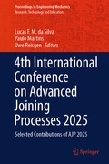 Cover: 4th International Conference on Advanced Joining Processes 2025 - Springer