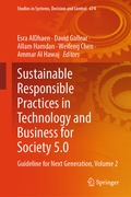 Cover: Sustainable Responsible Practices in Technology and Business for Society 5.0 - Springer