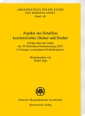 Cover: Aspekte des Schaffens kaschmirischer Dichter und Denker - Harrassowitz Verlag