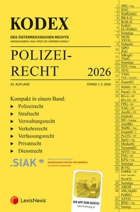 Enlarge image Cover: KODEX Polizeirecht 2026 - LexisNexis Verlag ARD ORAC GmbH