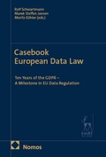 Bild: Casebook European Data Law - Nomos