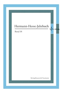 Enlarge image Cover: Hermann-Hesse-Jahrbuch - Königshausen & Neumann