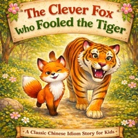 Enlarge image Cover: The Clever Fox Who Fooled the Tiger - Yue Chang