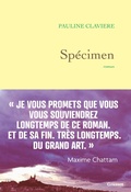Cover: Sp&eacute;cimen - Grasset