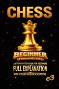 Cover: CHESS : Beginner (Fundamentals) ; A Step-By-Step Guide For Beginners,Full Explanation With Detailed Diagram Descriptions - E3