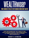 Cover: WEALTHwiser - Three Sources of Wealth Every Business Owner Must Master (BusinessWiser Cash Flow Mastery Series, #5) - C-Suite2Go LLC