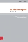 Cover: Das Matthäusevangelium - Vandenhoeck & Ruprecht