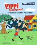 Cover: Pippi Langstrumpf spielt Fangen mit Polizisten - Oetinger