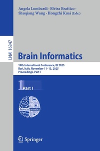 Enlarge image Cover: Brain Informatics - Springer