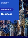 Cover: OxfordAQA International AS & A-level Business (9725): AS Student Book - Oxford University Press
