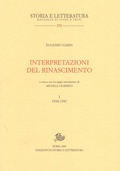 Cover: Interpretazioni del Rinascimento - Edizioni Di Storia E Letteratura
