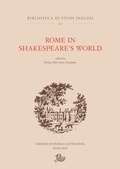 Cover: Rome in Shakespeare's World - Edizioni Di Storia E Letteratura