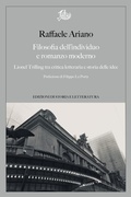 Cover: Filosofia dell'individuo e romanzo moderno - Edizioni Di Storia E Letteratura