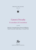 Cover: Canoni d'Arcadia - Edizioni Di Storia E Letteratura