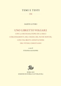 Cover: Uno libretto volgare - Edizioni Di Storia E Letteratura