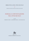 Cover: Norma e contestazione nel XVIII secolo - Edizioni Di Storia E Letteratura