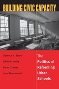 Cover: Building Civic Capacity - University Press of Kansas