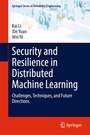 Cover: Security and Resilience in Distributed Machine Learning - Springer