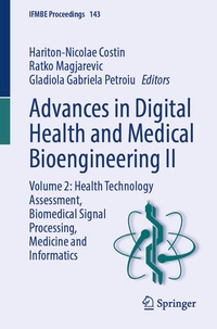Enlarge image Cover: Advances in Digital Health and Medical Bioengineering II - Springer