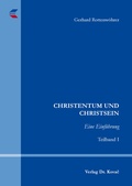 Cover: Christentum und Christsein - Kovac, Dr. Verlag