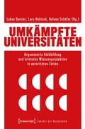 Cover: Umk&auml;mpfte Universit&auml;ten - transcript