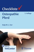 Cover: Checkliste Osteopathie Pferd - Thieme