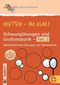 Cover: Schwung&uuml;bungen und Grafomotorik Teil 2 - Verlag an der Ruhr