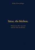 Cover: S&auml;tze, die bleiben. - Schwerdtfeger Publishing