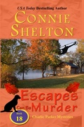Cover: Escapes Can Be Murder: Charlie Parker Mysteries, Book 18 (Charlie Parker New Mexico Mystery Series, #18) - Secret Staircase Books