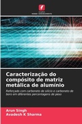 Cover: Caracterizacao do composito de matriz metalica de aluminio - Edicoes Nosso Conhecimento