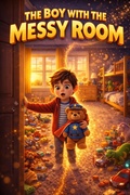 Cover: The Boy with the Messy Room A Fun Story A"A Fun Story About Responsibility, Cleaning Up, and the Secret Life of Toys"bout Responsibility, Cleaning Up, and the Secret Life of Toys (Ages 3-12) - shubham jain