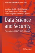 Cover: Data Science and Security - Springer