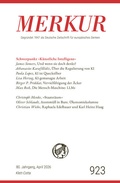 Cover: MERKUR 4/2026, Jg.80 - Klett-Cotta