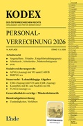 Cover: KODEX Personalverrechnung 2026 - Linde