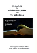 Cover: Festschrift f&uuml;r Friedemann Spicker zum 80. Geburtstag - Edition Virgines