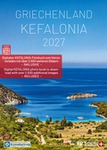Cover: Kalender Griechenland | Kefalonia 2027 A3 hochformat mit gro&szlig;em Kalendarium f&uuml;r Deine Eintr&auml;ge - Will Redeker Grafikdesign