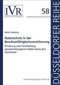 Enlarge image Cover: Datenschutz in der Berufsunfähigkeitsversicherung - VVW Verlag Versicherungswirtschaft
