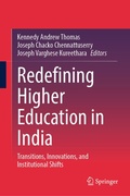 Cover: Redefining Higher Education in India - Springer