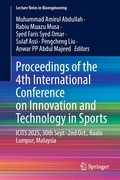 Cover: Proceedings of the 4th International Conference on Innovation and Technology in Sports - Springer