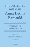 Cover: The Collected Works of Anna Letitia Barbauld: Volume 3 - Oxford University Press