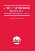 Cover: Mixed Jurisdictions Compared - Edinburgh Studies in Law