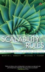 Cover: Scalability Rules - Addison Wesley