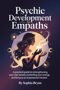 Cover: Psychic Development for Empaths:A Practical Guide to Strengthening Your CLAIR Senses, Protecting Your Energy, and Living as an Empowered Intuitive - BryZul