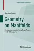 Cover: Geometry on Manifolds - Birkh&auml;user