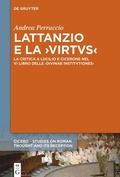 Cover: Lattanzio e la >virtus< - De Gruyter