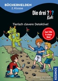 Cover: Die drei ??? Kids, B&uuml;cherhelden 2. Klasse, Tierisch clevere Detektive - Kosmos