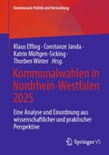Cover: Kommunalwahlen in Nordrhein-Westfalen 2025 - Springer VS